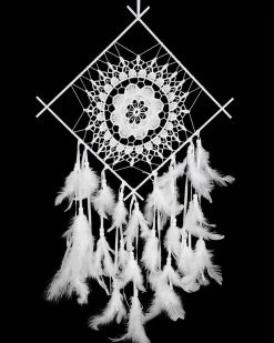 Diamond Macramé Dream Catcher