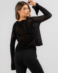 Summer Love Crochet Tie Front Top 8 Summer Love Crochet Tie Front Top -Mooloola Apparel Store 20365587 04 LT XL