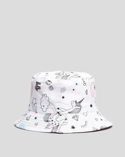 Toddlers' Unicorn Reversible Bucket Hat