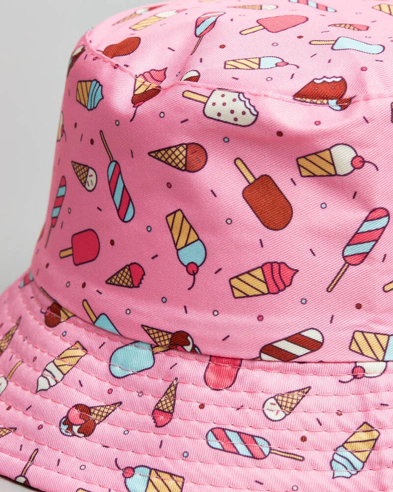 Toddlers' Ice Cream Reversible Bucket Hat 6 Toddlers' Ice Cream Reversible Bucket Hat - Image 4